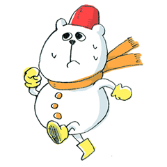 Kumagaiya urso boneco de neve