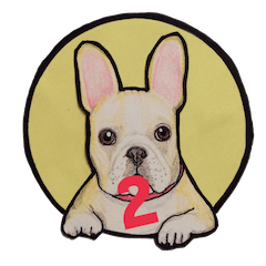 French bulldog Sticker 2