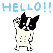 MANGA "French Bulldog in Japan."
