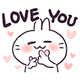 Bosstwo - Cute Rabbits Love You!