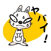 Life sticker moody Usa-kun