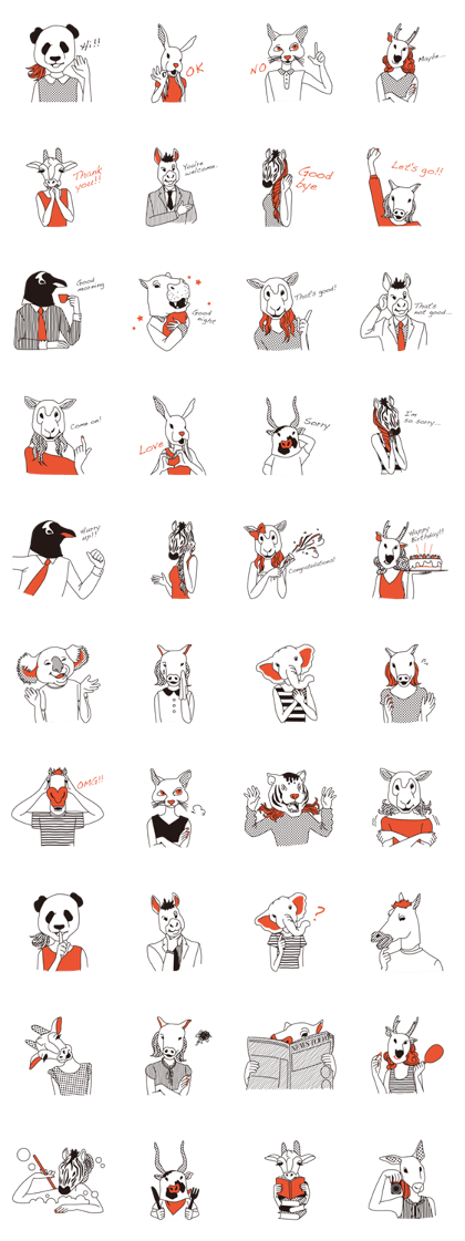 animal masks