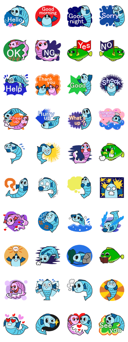 Fish of the sea