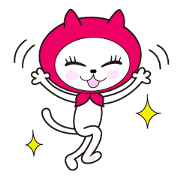 Cat of pink hood 2