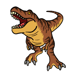 75 恐竜 イラスト カッコいい 動物ゾーン