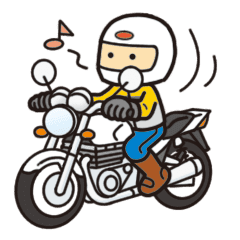 I Am Motorcyclist Line Stickers Line Store