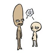 The long brow & Abdomen