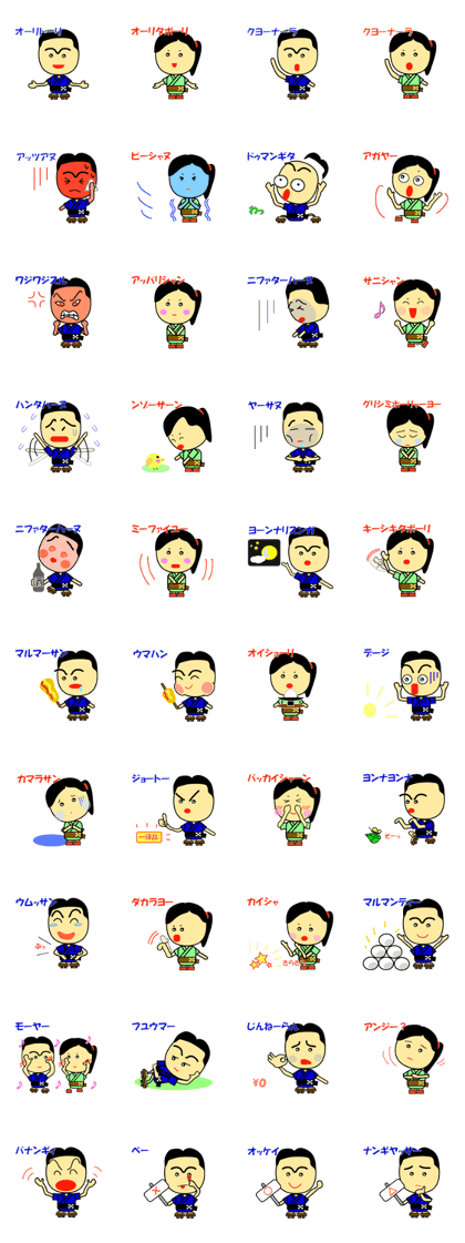 The dialect of the Yaeyama Okinawa