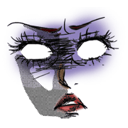 MANGA facial sticker (KAORUKO)