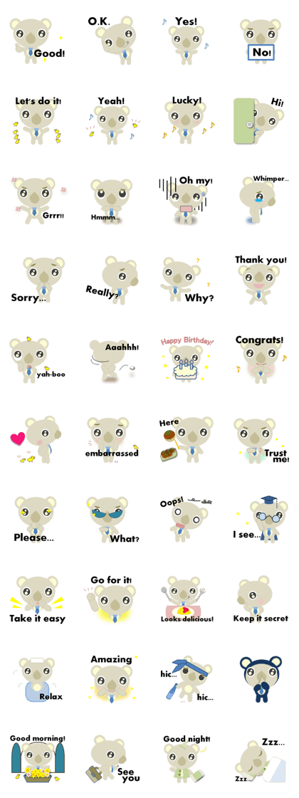 The gentle koala dad(English ver.)