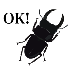 Japan insects! Rhinoceros & Stag beetle