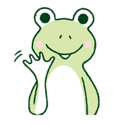The sticker made into  "Kero "