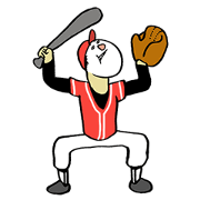 Face powder baseball