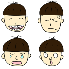 20 expressive face 2 times
