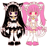 Cat ears maid