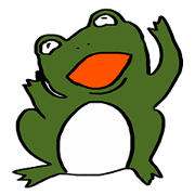 Green Frog form japan