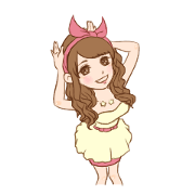 girls talk Sticker