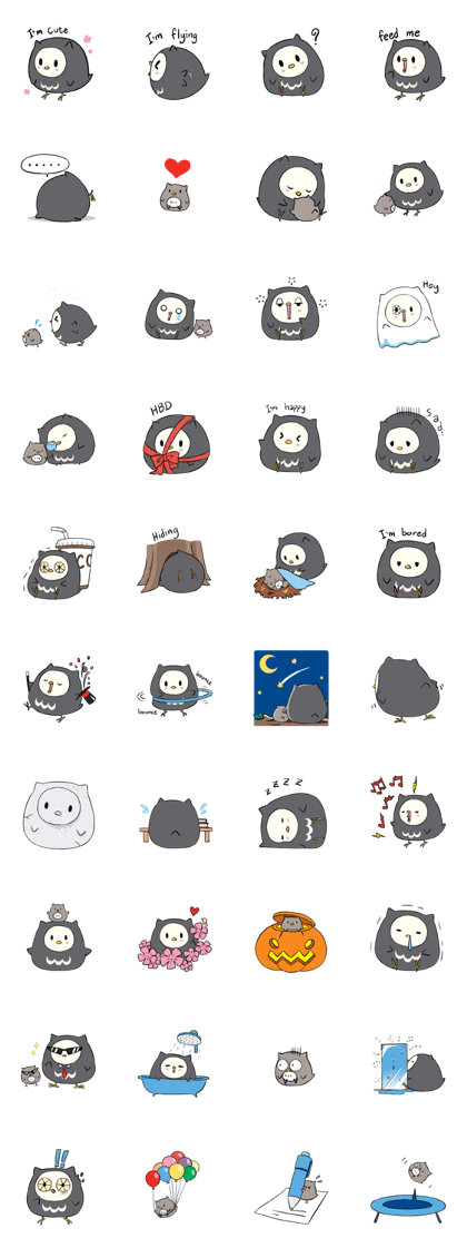 I am a cute owl [EN]