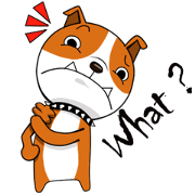 Bulldog cartoon