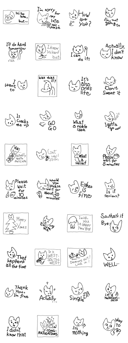 The interlude of the cat named RIN V6/EV
