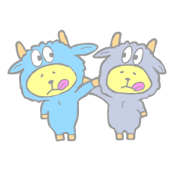 Blue Goat AND Black Goat