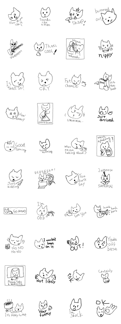 The interlude of the cat named RIN a/EV