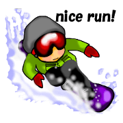 We love snowboad. ver.English