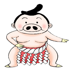 Sumo wrestler Man