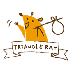 Triangle Rat for world – LINE貼圖 | LINE STORE