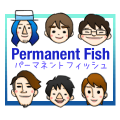 Permanent Fish original stamp