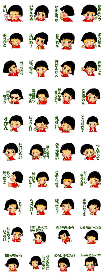 Dialect of Kochi. Words of Women