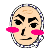 Towel men and friends Stickers