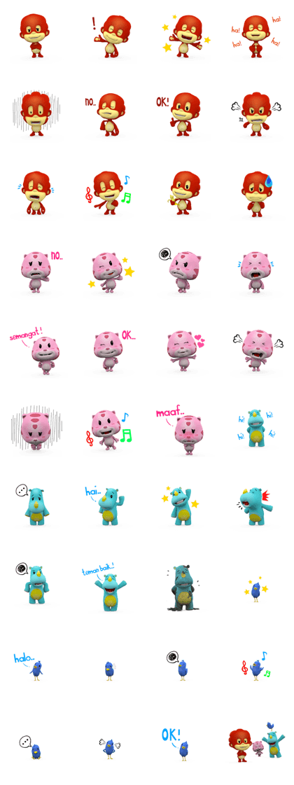 Uwa and Friends Uwa and Friends