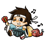 Good-luck charm stamp!