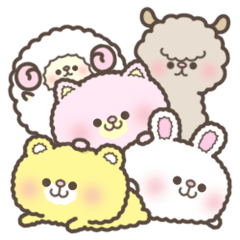 Fluffy animals