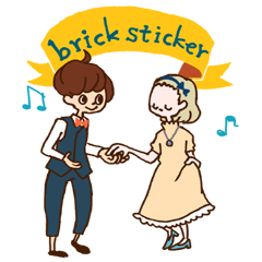 brick sticker