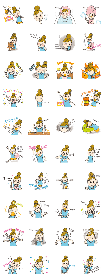 Active office worker Mss. Hayama [ENG]