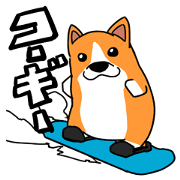 Corgi Sticker(part2,winter)