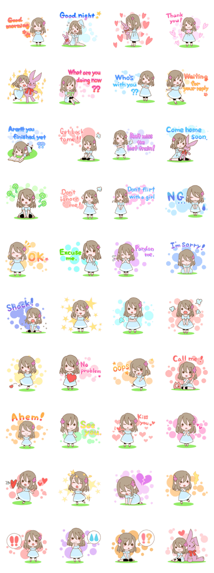 Cute girl Nina[English ver.]