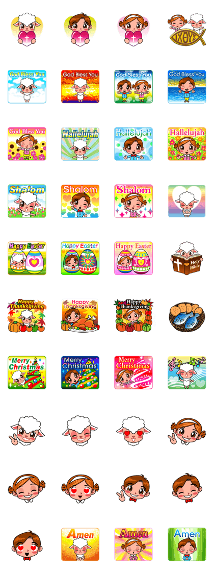 Christian Sticker ver.1