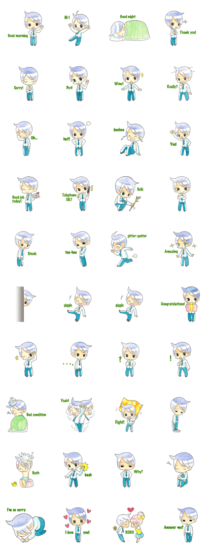 confeito boy "hoshi-kun" English ver.