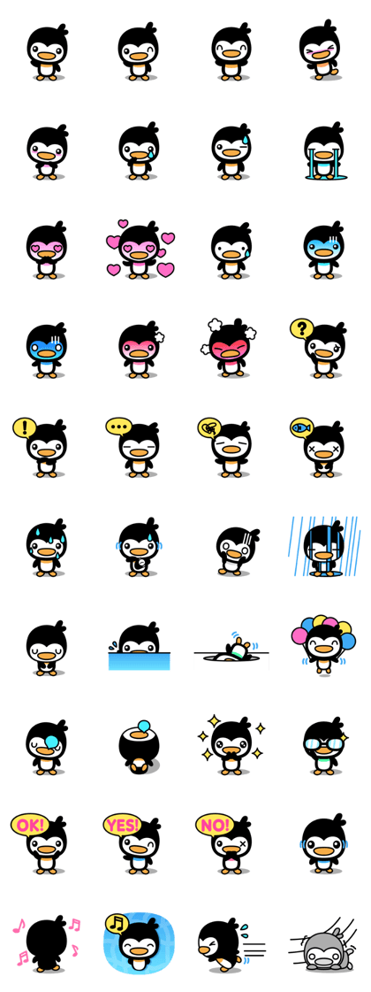 little (shy and timid) penguin