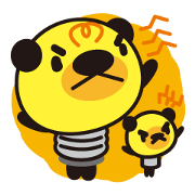 Electric bulb of the bear Electric bulb of the bear