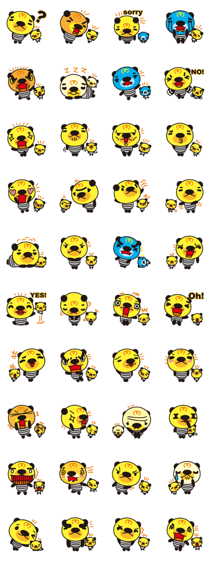 Electric bulb of the bear Electric bulb of the bear