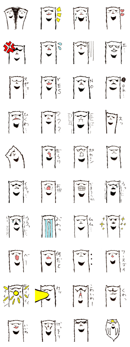 Alpaca look collection