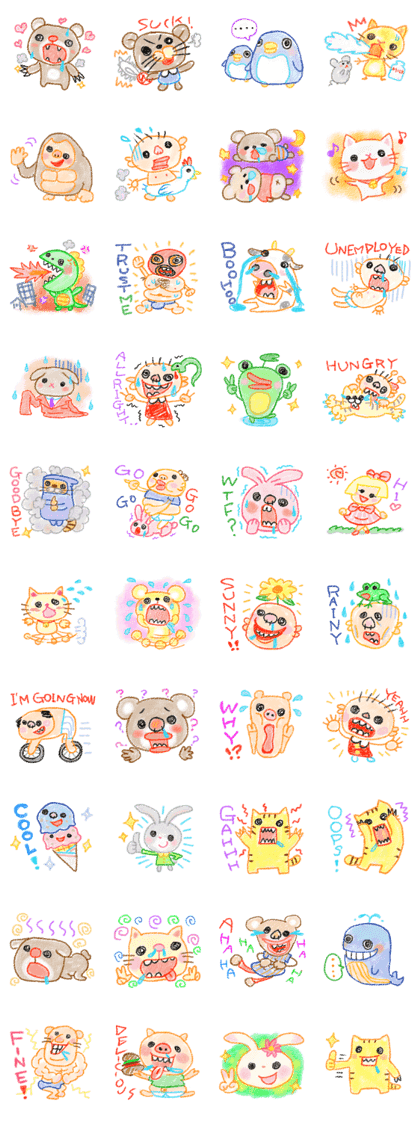 Graffiti of the child