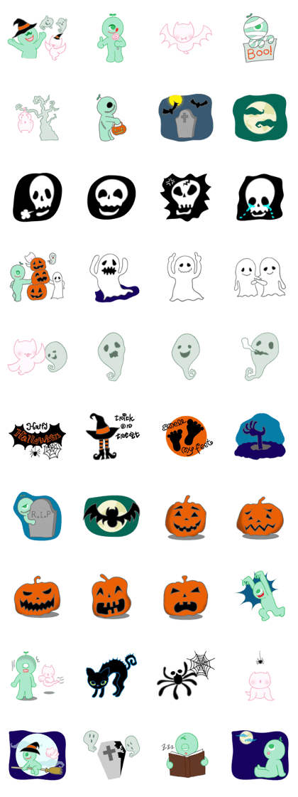 Mint & Clione Halloween Party