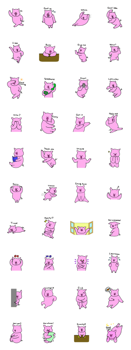 Mu-kun of piglets English version