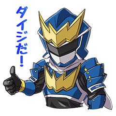 雷様剣士ダイジ Line スタンプ Line Store 雷様剣士ダイジ Line スタンプ Line Store