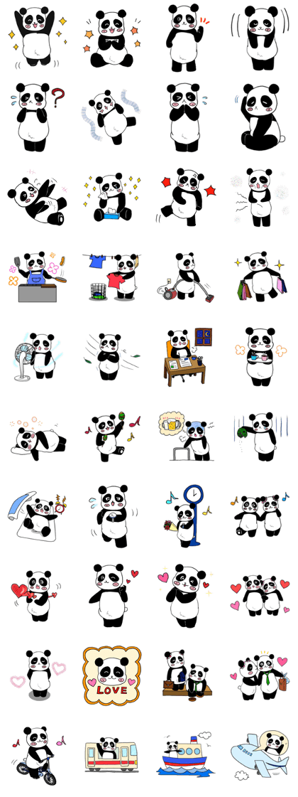 Chubby panda 2